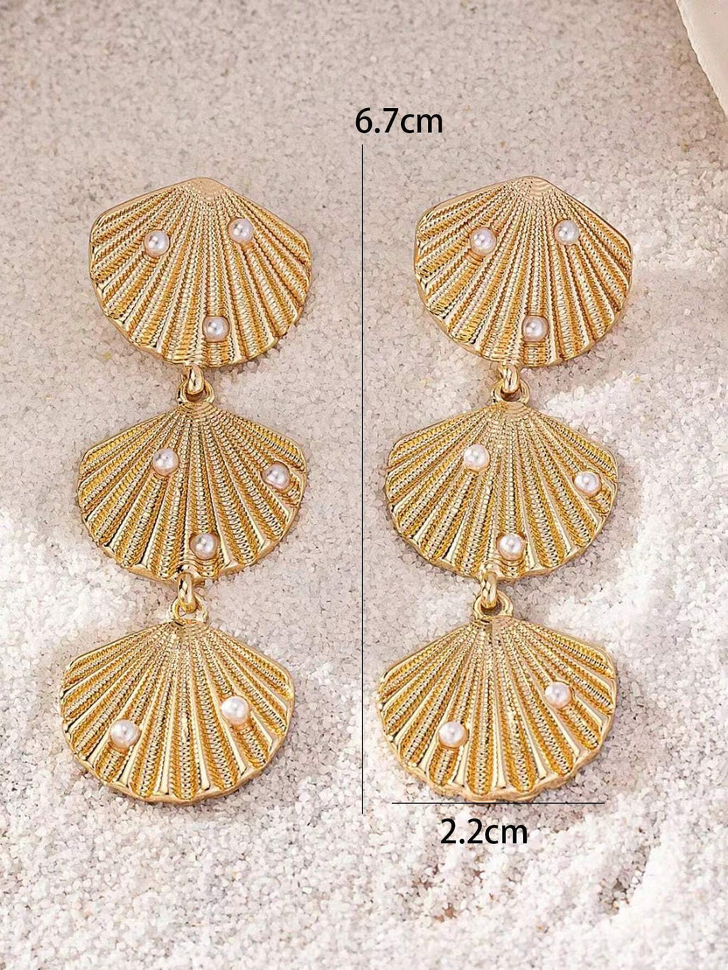 Metal Shell Artistic Minimalist Ear Cuff