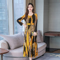 Above The Knee Flattering Printed Maxi Dress