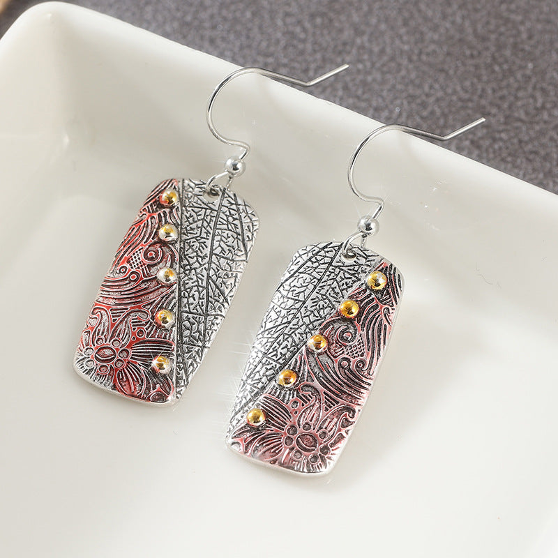 Eco-friendly Copper Ear Drops Minimalist Luxury And Elegant Drape