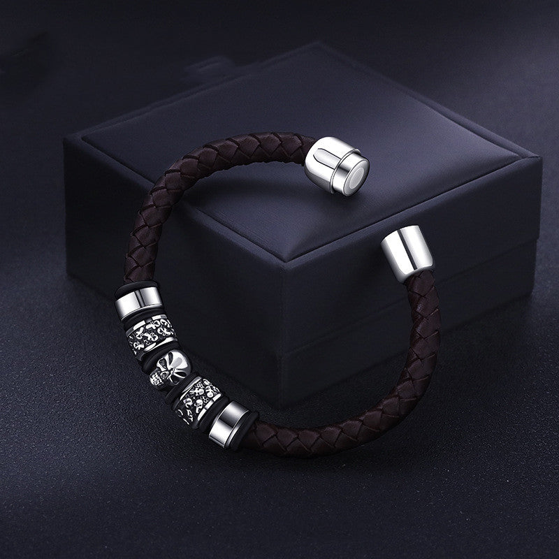 Simple Braided Hand Rope Men's Bracelet