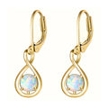 Eight-Character Auspicious Pearl Women's Elegant Earrings