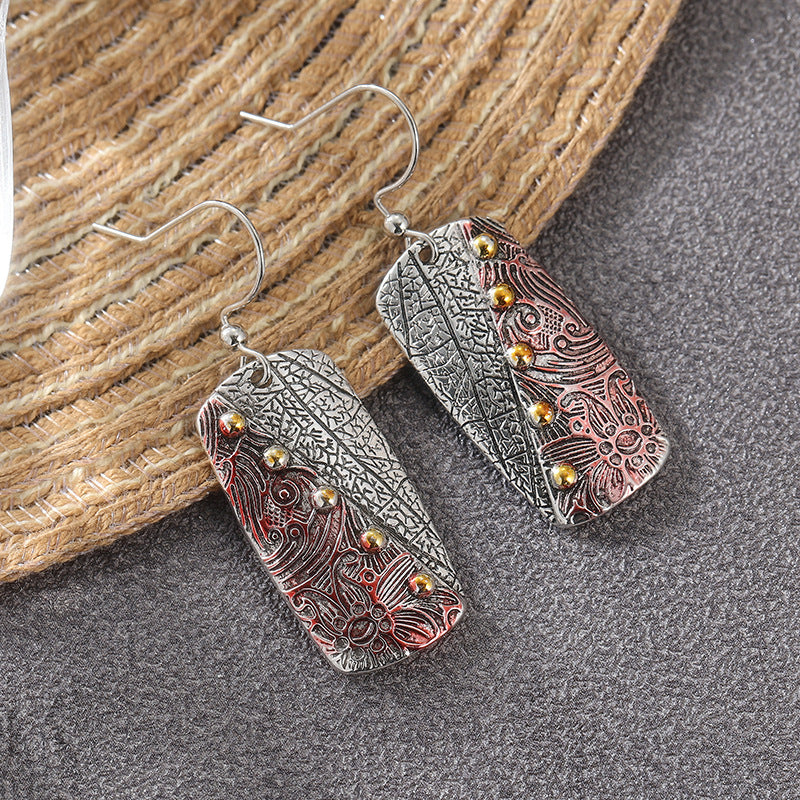 Eco-friendly Copper Ear Drops Minimalist Luxury And Elegant Drape