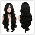 Mermaid Anime Cosplay Wig Dark Red Long Curly Hair