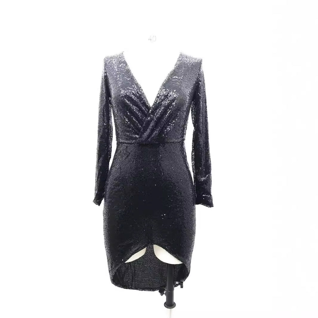 Sparkly Evening Gown Sexy Party Dress